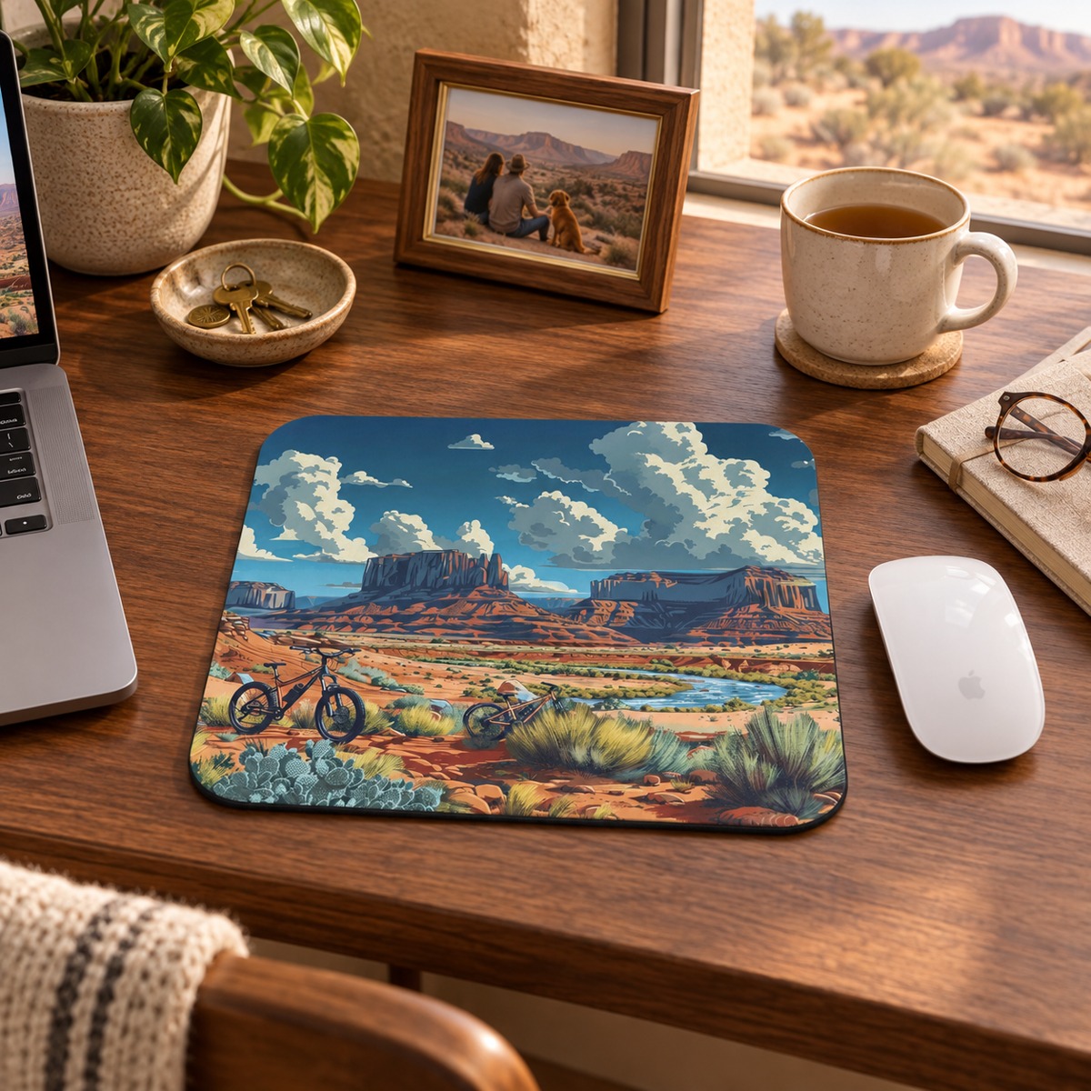 Desert Trails Mouse Pad - Blaze New Trails with Every Click!