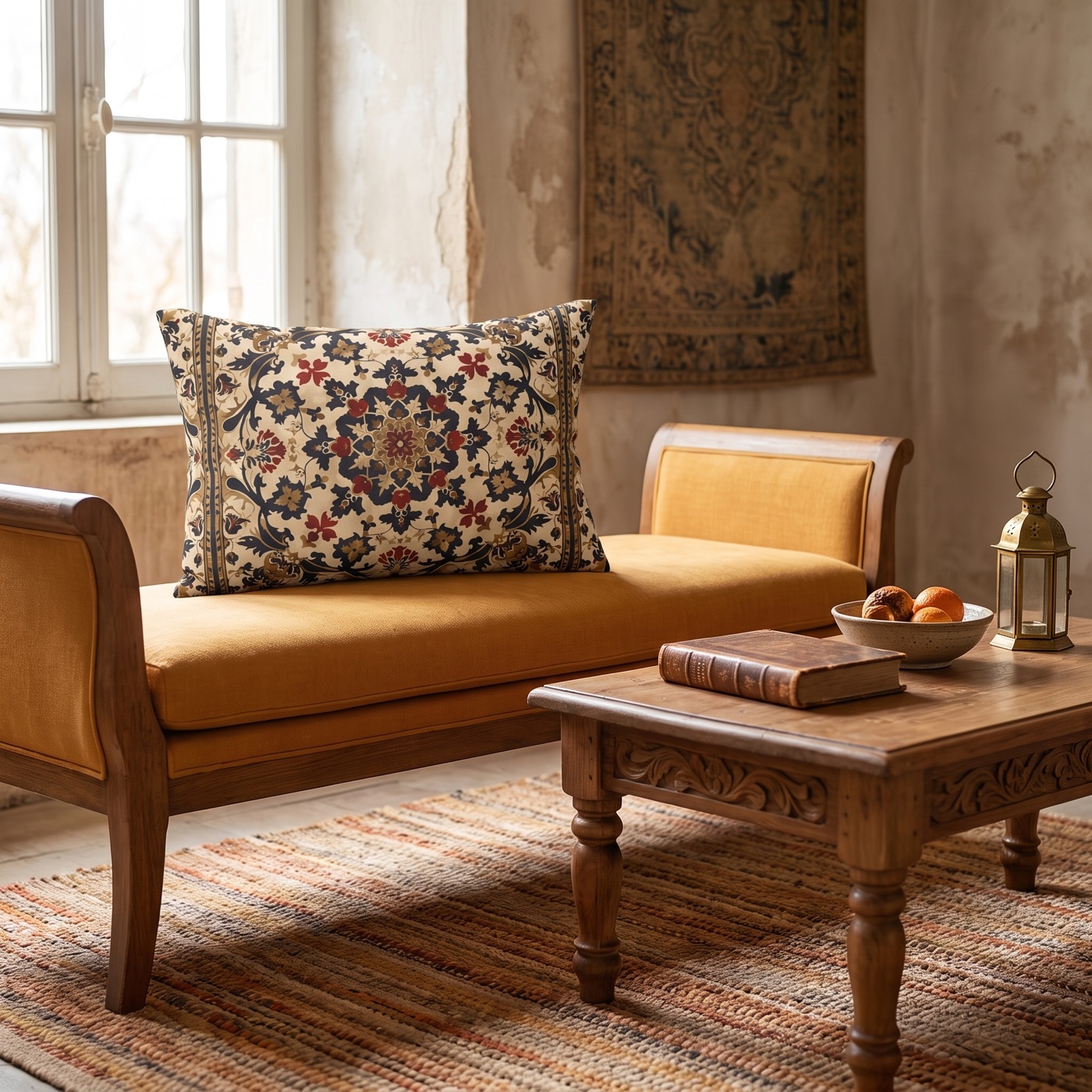 Moroccan Charm Lumbar Pillow — Indoor Lumbar Pillow