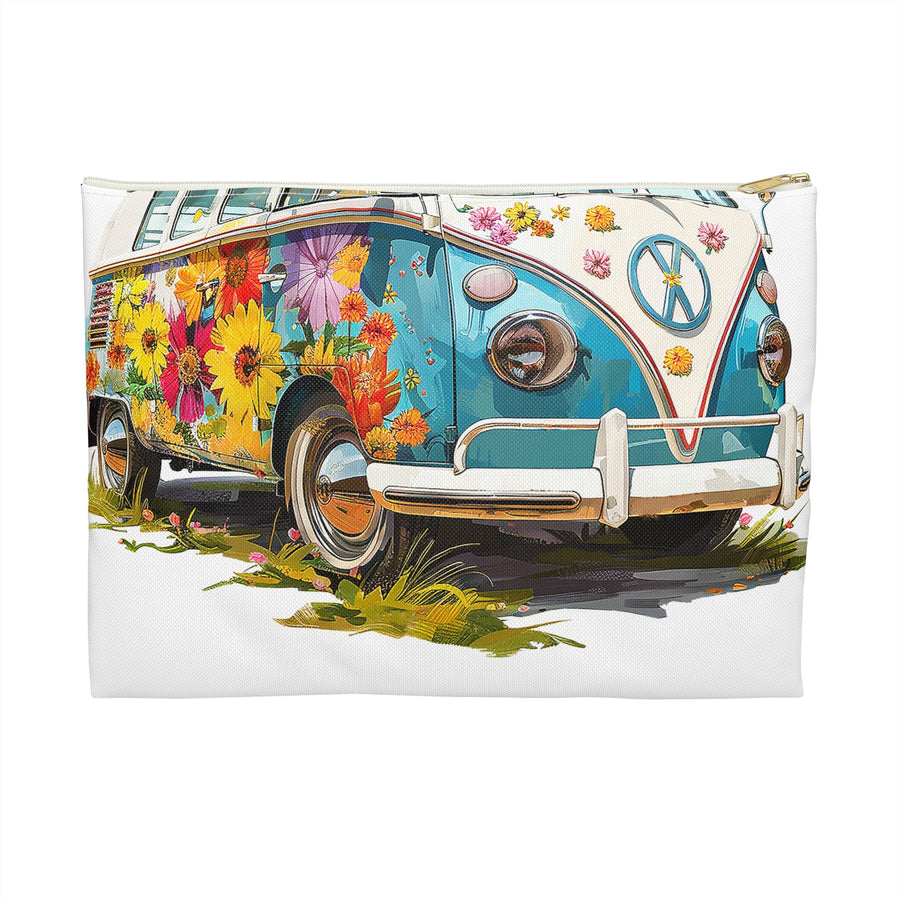Beach Surfer Dudes & Retro Rides Accessory Pouch - Surf's Up for Your 