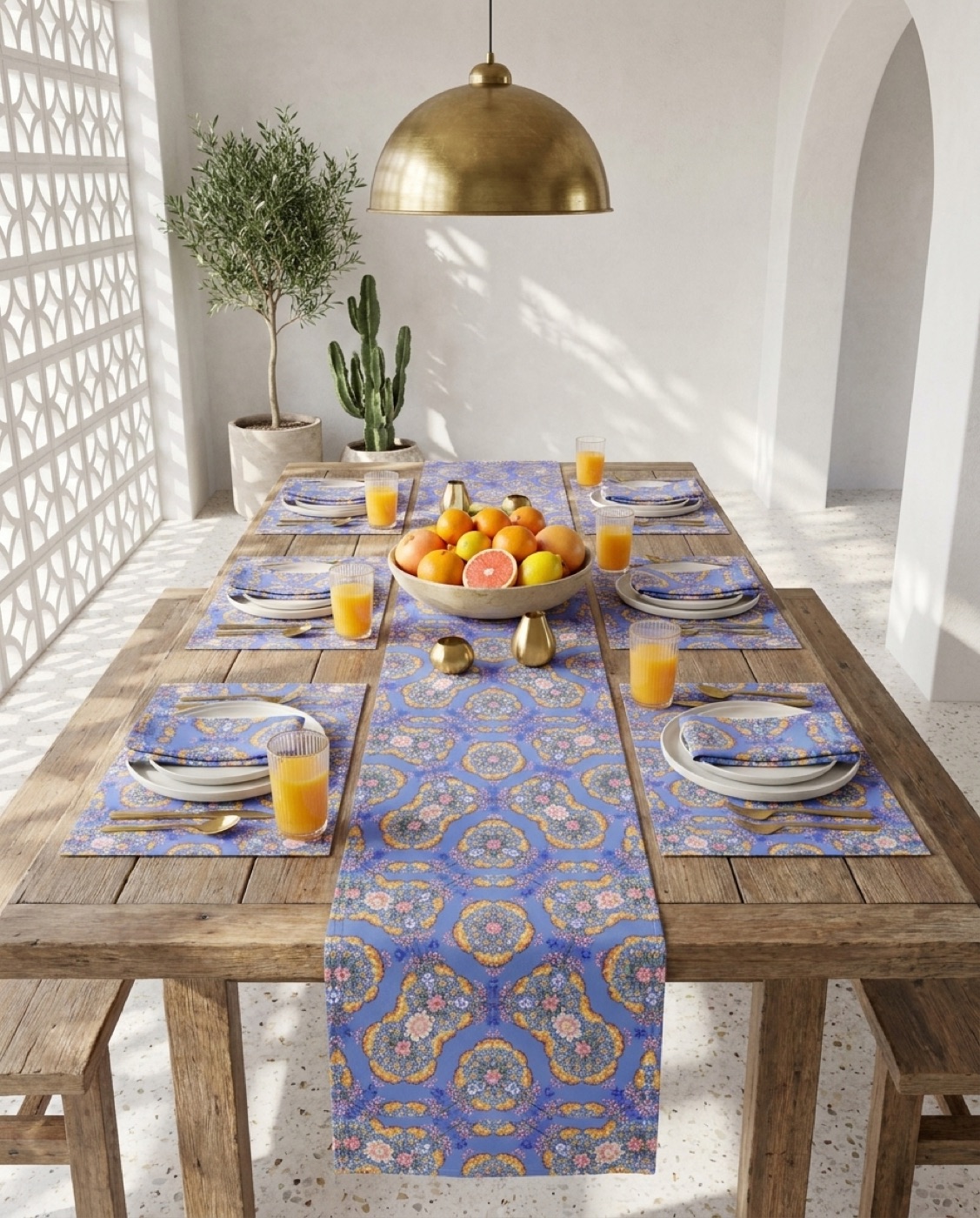 GeoPetals Table Runner Table Runner — view 1