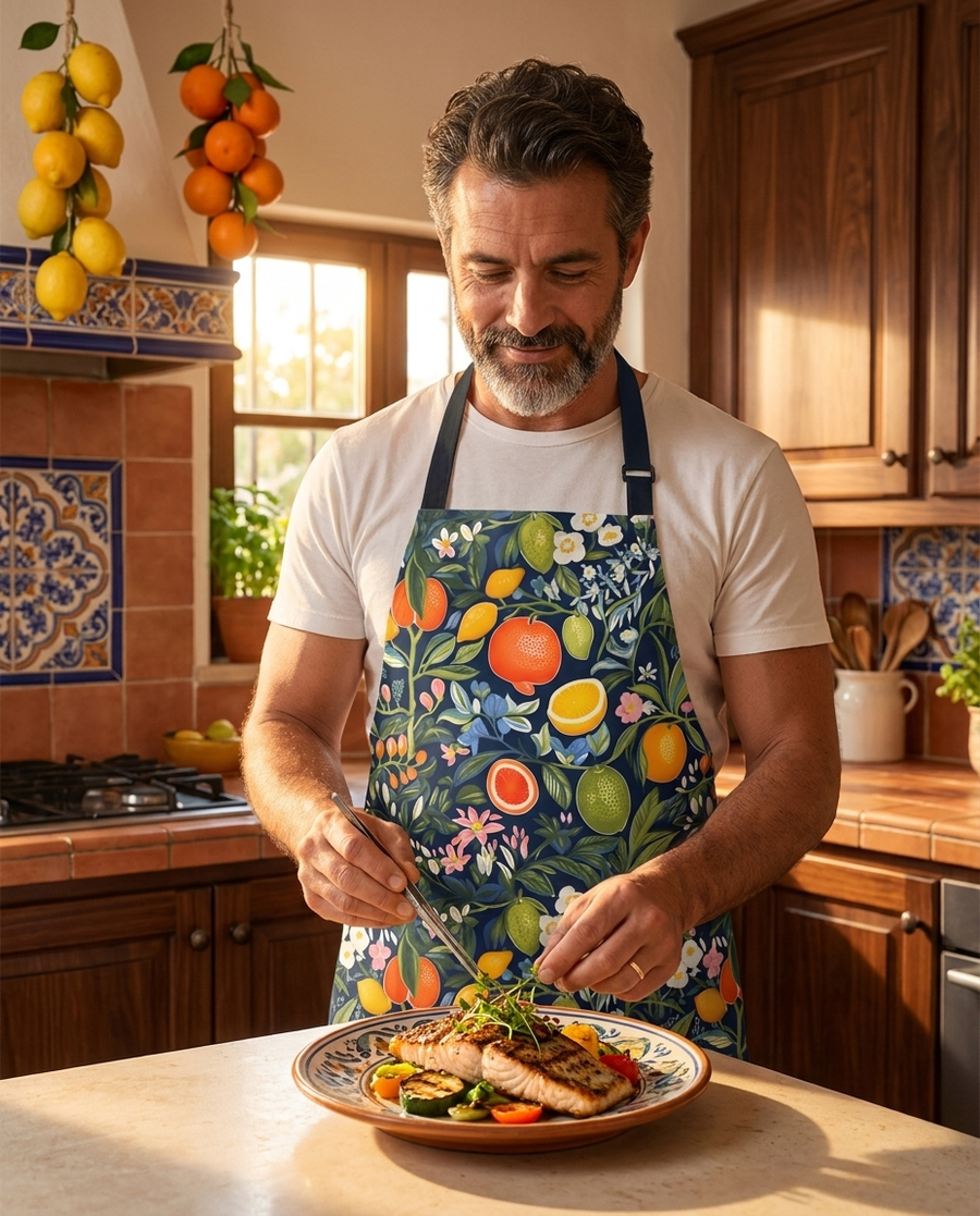 Magical Fruitiness Adult Apron Apron — view 1