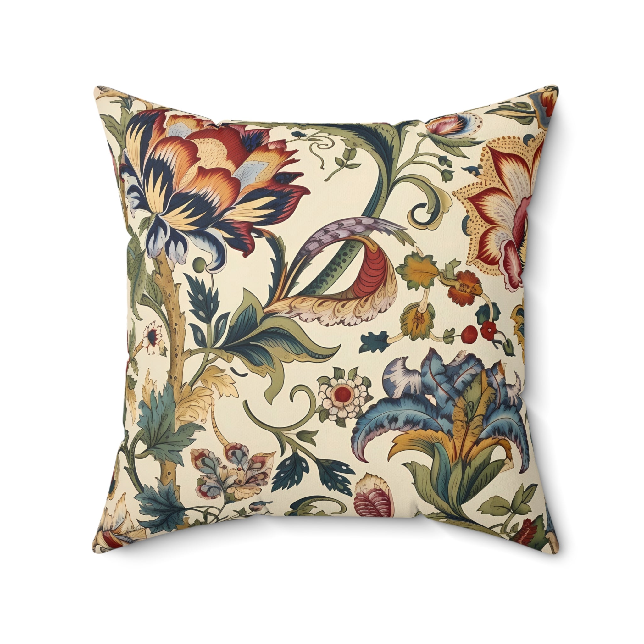 Wordsworth Square Throw Pillow Square Throw Pillow — view 2
