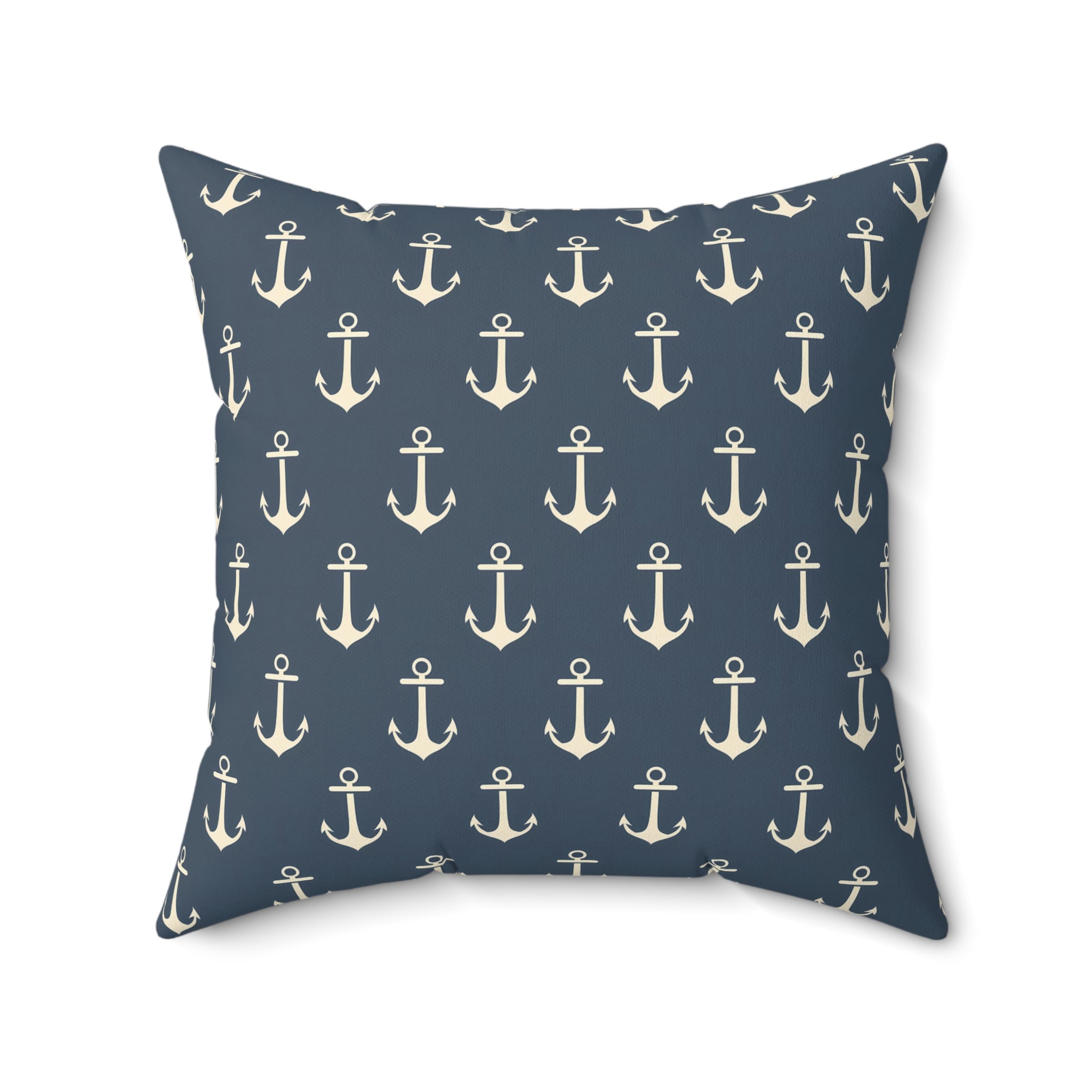 Anchors Aweigh Square Throw Pillow — view 2