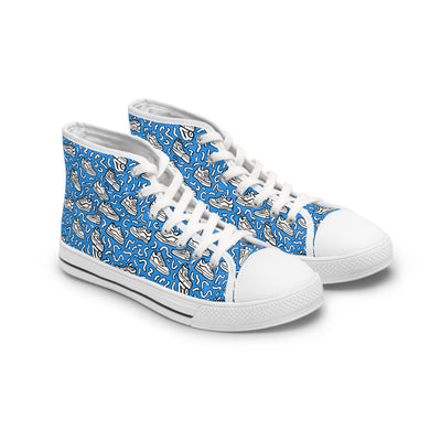 Kicks & Squiggles Ladies' High Top Sneakers Ladies' High Top Sneakers — view 2