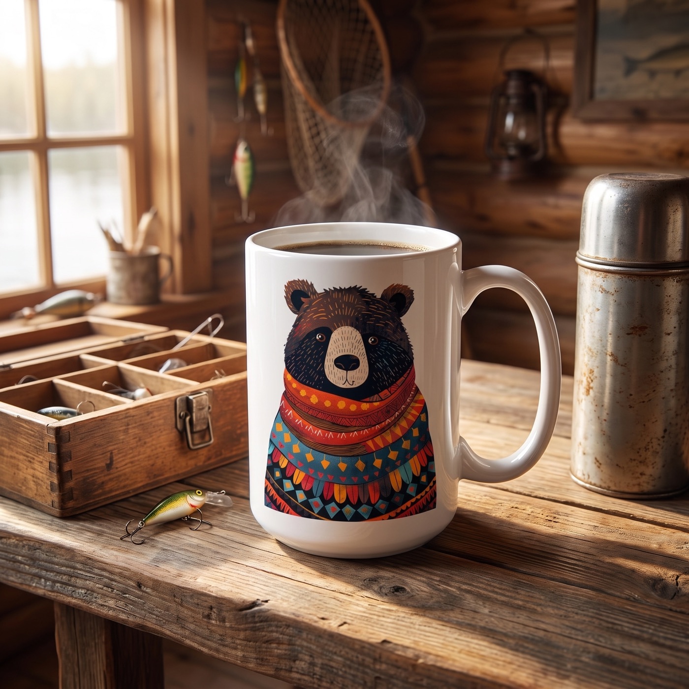 Uncle Bear Ceramic Mug — Mug