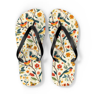 Tree Birds Flip Flops Flip Flops — view 3