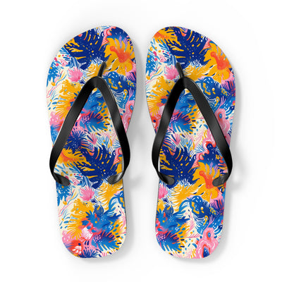 Splatter Blossom Flip Flops Flip Flops — view 3