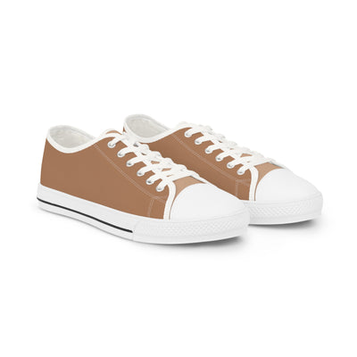 Cocoa Classic Men's Two-Tone Low Top Sneakers - Step Into Sophisticati