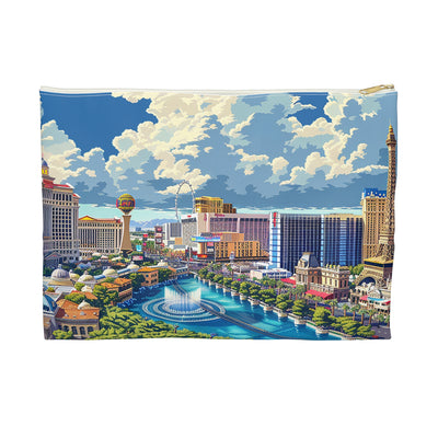 Viva Daytime Las Vegas Accessory Pouch - Celebrate the Magic of Vegas 