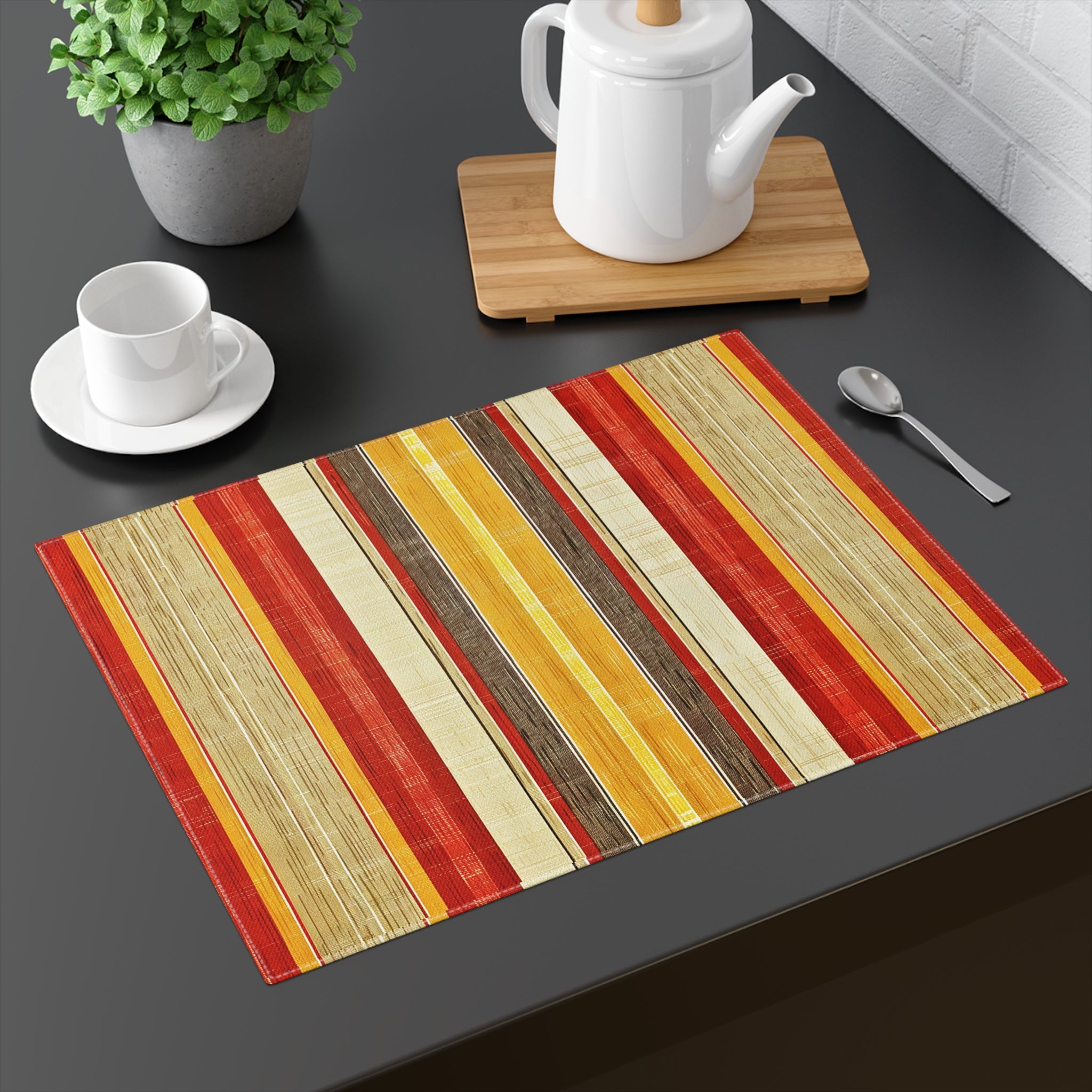 Royal Stripes Delight Placemat - Elevate Your Table with Mediterranean