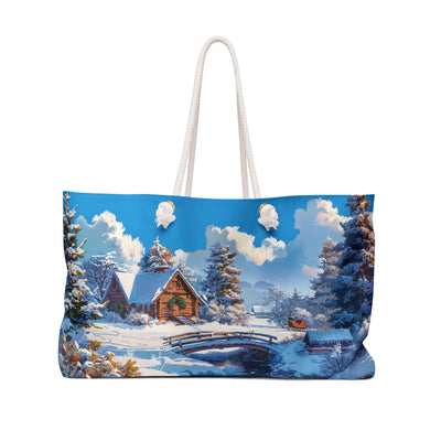 Christmas Season Weekender Bag — Weekender Bag