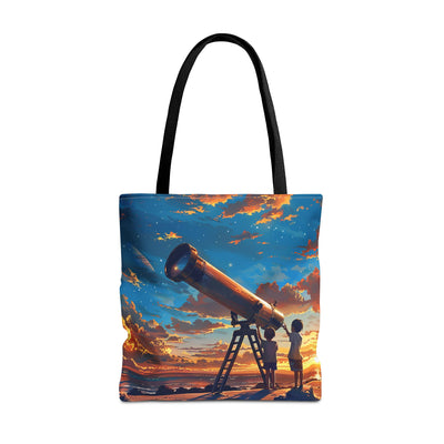 Cosmic Curiosity Tote Bag - Explore the Cosmis, One Dream at a Time! A
