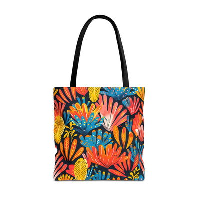 Coral Plume Tote Bag - Carry a Splash of Whimsy with Coral Plume! Avai