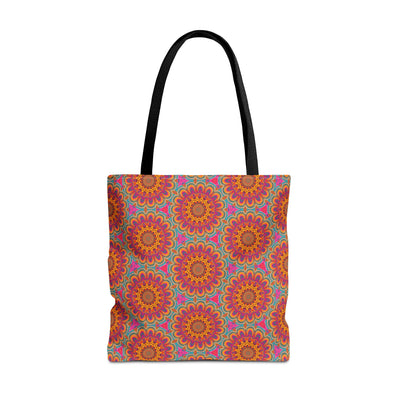 Bohemian Floral Medley Tote Bag - Add a Splash of Colorful Charm to Yo