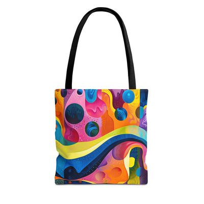Color Wave Tote Bag - Bold, Artistic, and Full of Life--Carry the Colo