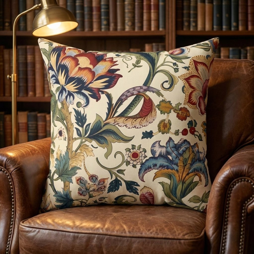 Wordsworth throw pillow