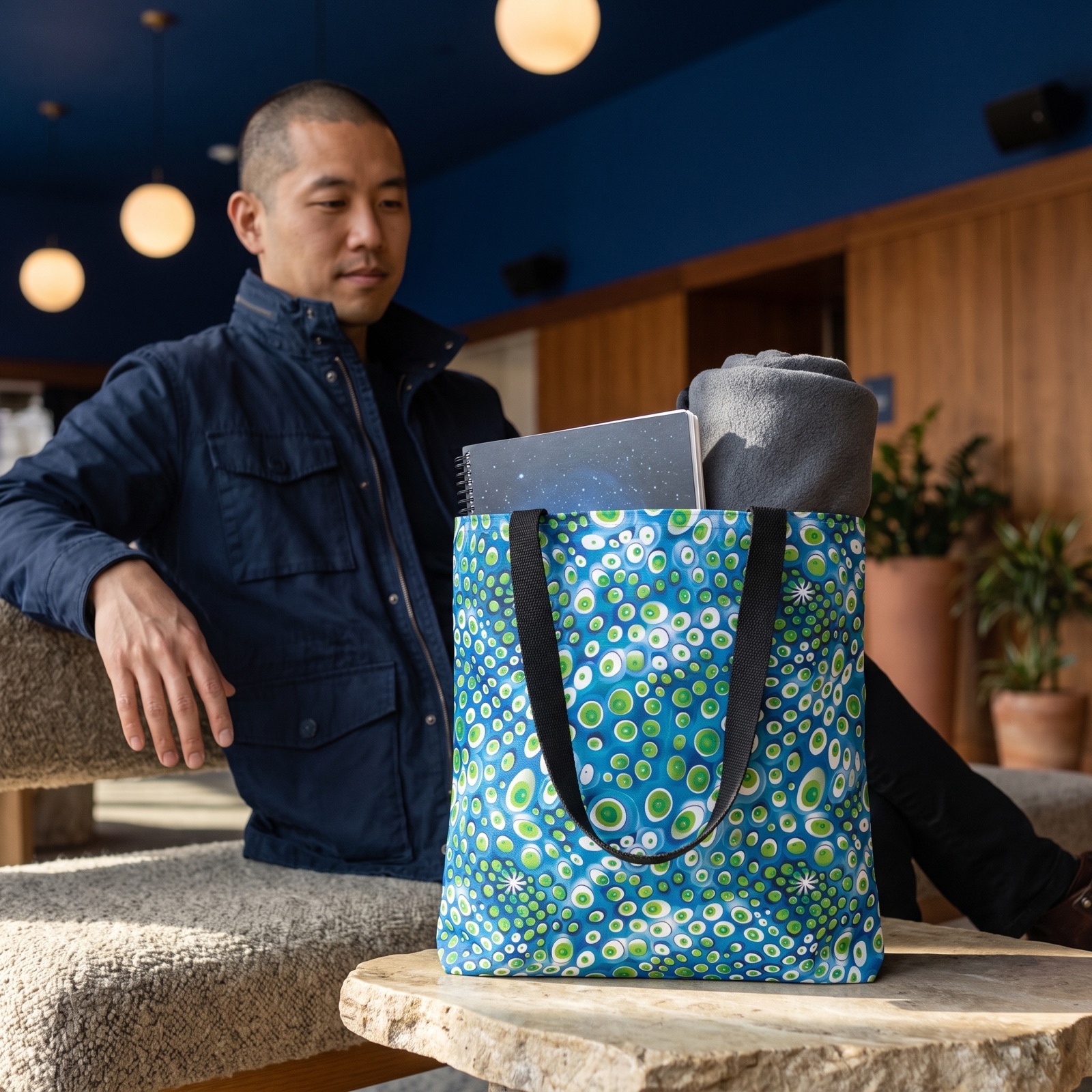 Embryonic Space Pods Tote Bag - Carry the Mysteries of the Cosmos! Available in 3 sizes.