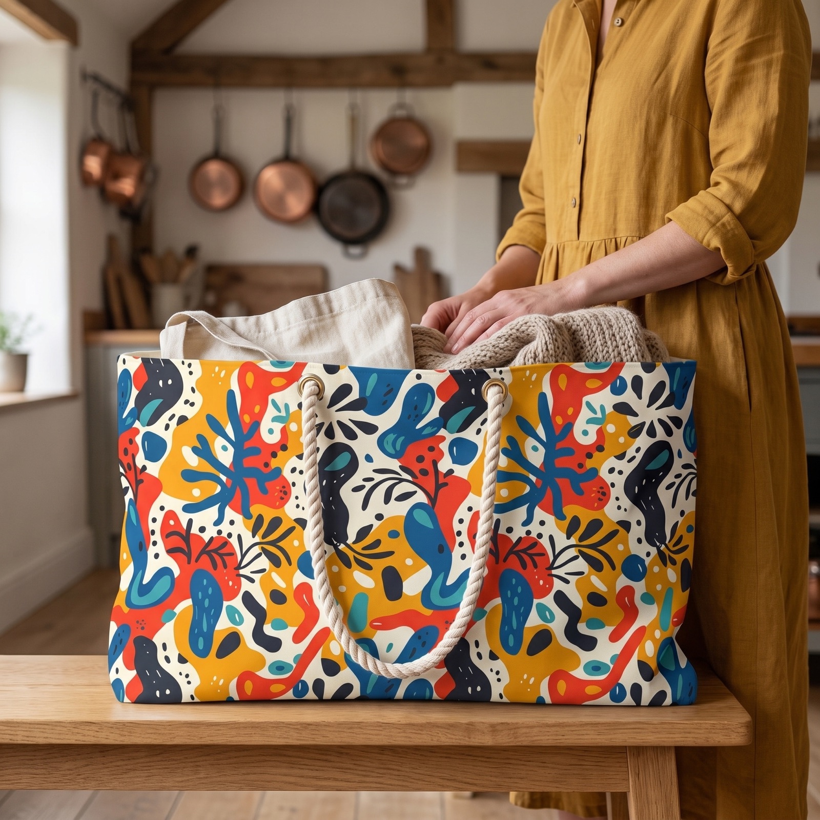 Spice of Life Weekender Bag - Embrace the Art of Adventure - Where Every Trip Gets a Dash of Colorful Flair!