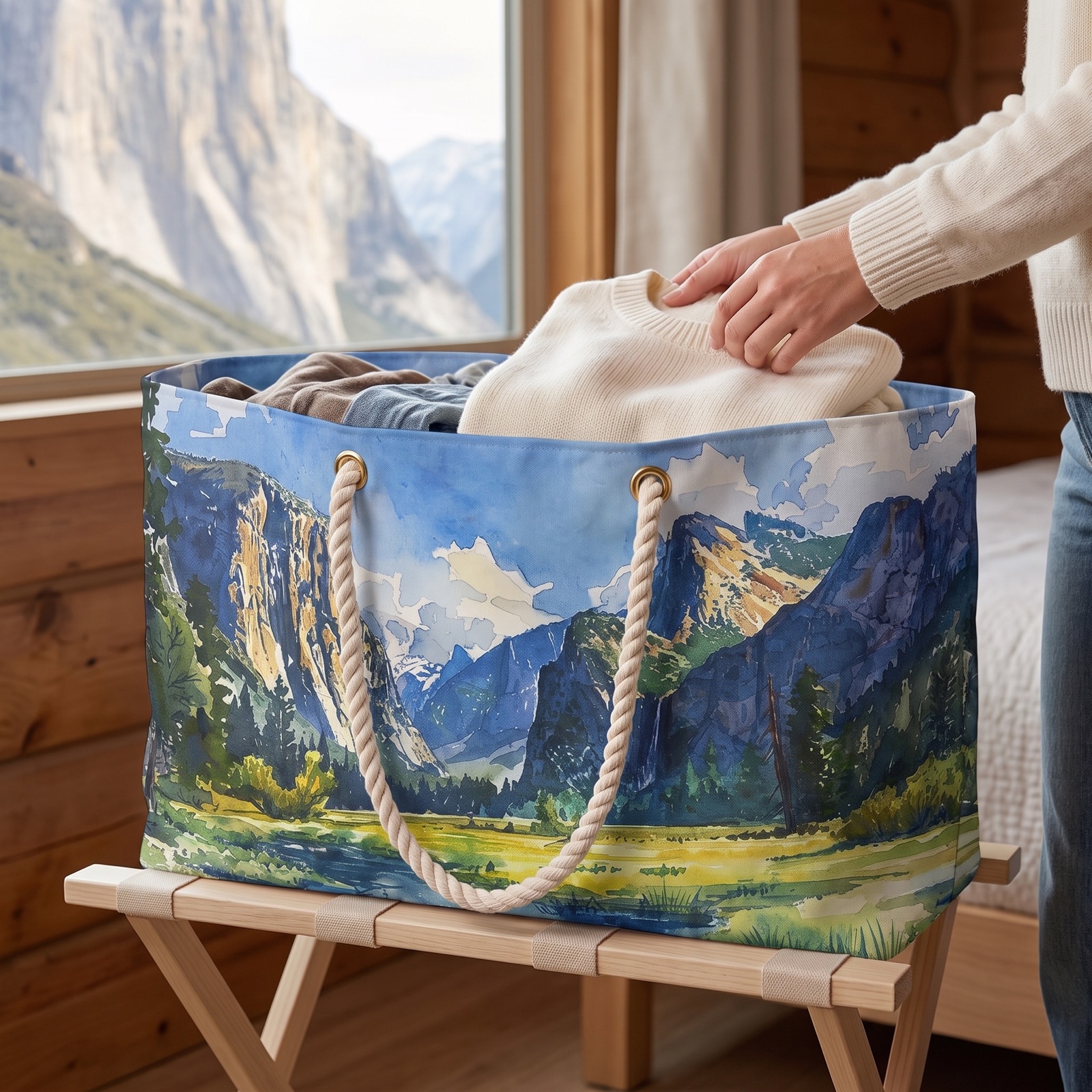 Yosemite Valley Vista Weekender Bag - Carry the Majesty of Yosemite Wherever You Go!