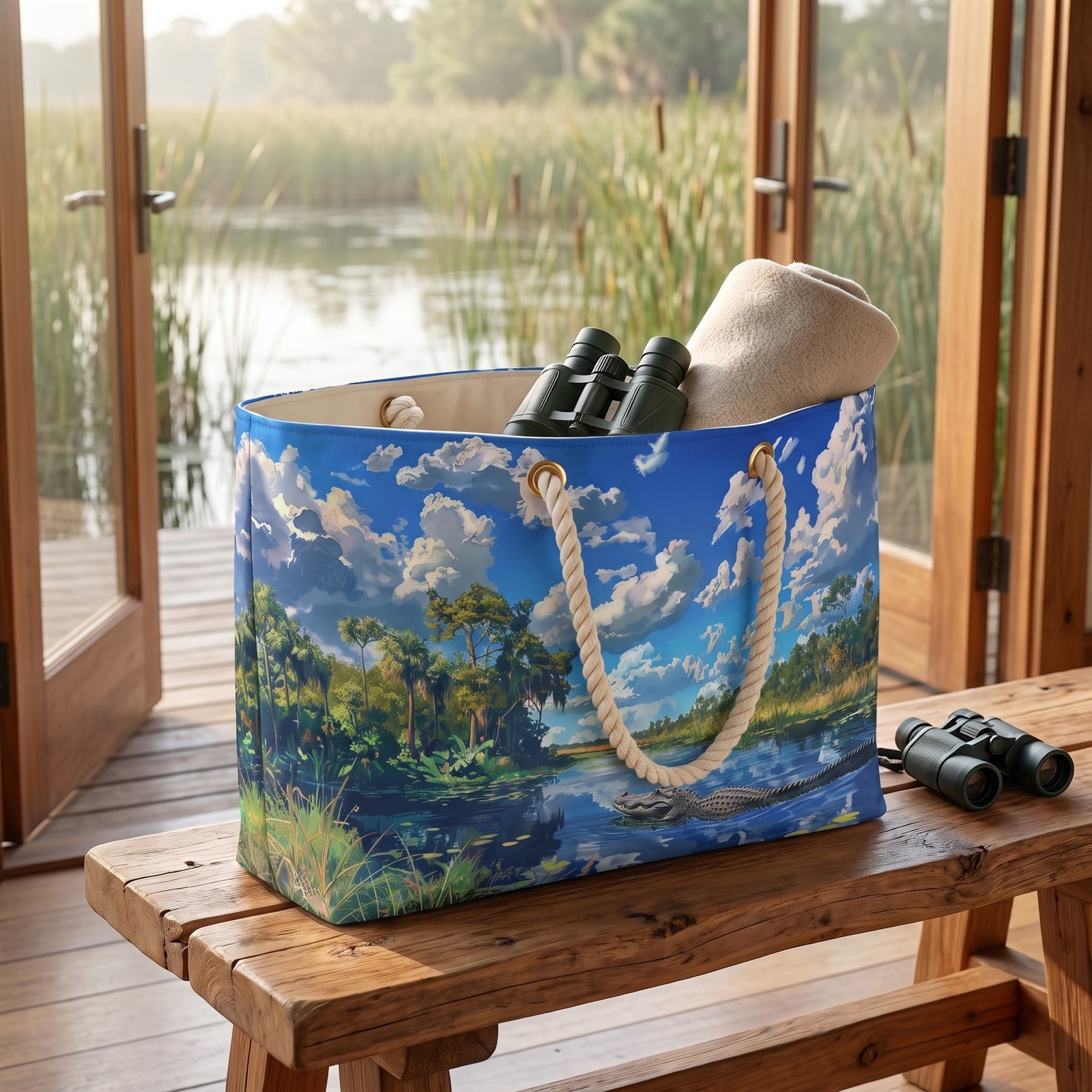 Everglades Encounter Weekender Bag - Wild at Heart - Travel with the Everglades Encounter Weekender Bag!